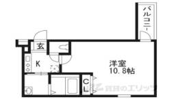 フジパレス牧野１番館間取り図面