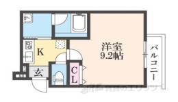 フジパレス牧野１番館間取り図面