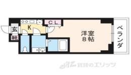 ドミールコート伏見桃山間取り図面