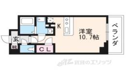 ドミールコート伏見桃山間取り図面