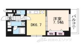 ライオンズマンション四条西洞院間取り図面