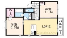シャーメゾン上賀茂間取り図面