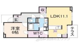 ラ・レコルトＢ間取り図面