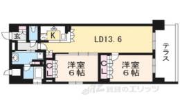 リーガル京都聖護院間取り図面