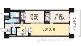 リーガル京都聖護院間取り図面