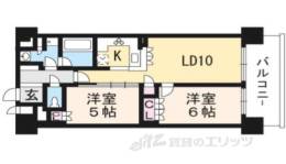 リーガル京都聖護院間取り図面