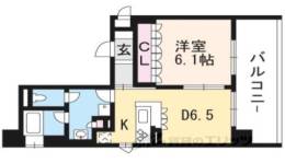 リーガル京都聖護院間取り図面