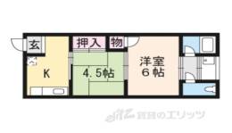 中村アパート間取り図面