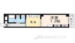 グラヴィス西院高辻間取り図面