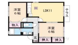 コーポはおりや間取り図面