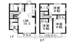 貸家間取り図面