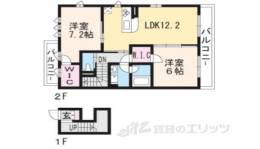 シャーメゾン太秦間取り図面