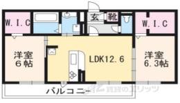 ノイエ南草津間取り図面
