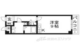 プラスコート西豊川間取り図面