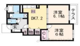 フラン・シャトン間取り図面