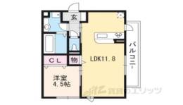 Ｃｈｏｕｃｈｏｕ（シュシュ）におの浜間取り図面