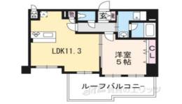 プレサンス京都二条京華間取り図面