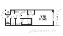 プレサンス京都二条京華間取り図面