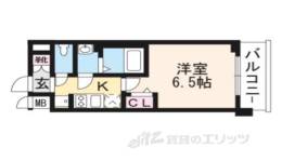 プレサンス京都二条京華間取り図面