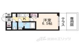 プレサンス京都二条京華間取り図面