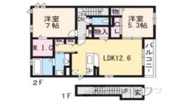 シャルモント勝竜寺間取り図面