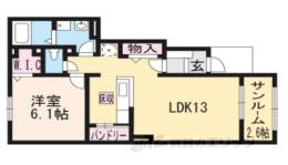 セントラルヒルズ間取り図面