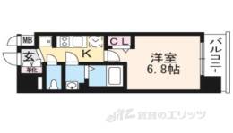 プレサンス京都二条京華間取り図面
