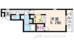 THE GARNET SUITE RESIDENCE山科三条間取り図面