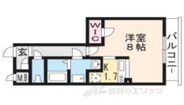 THE GARNET SUITE RESIDENCE山科三条間取り図面