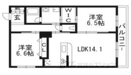 神楽グレース上桂間取り図面