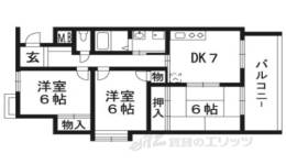 バックス墨染間取り図面