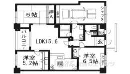 信開ガーデンコート西大路間取り図面
