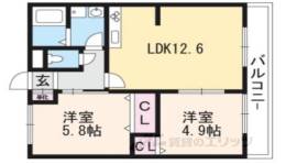 オーエス・アコールデ間取り図面