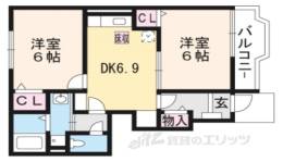 アイリット・１間取り図面