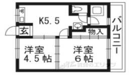 コーポ西口間取り図面