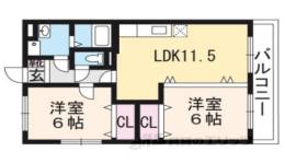ルネスベルドミール間取り図面