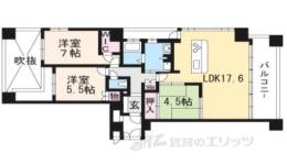 アンビエント京都駅前間取り図面
