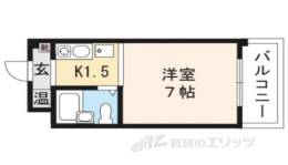 レジデンス八日市間取り図面