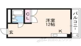 プレアール伏見深草２間取り図面
