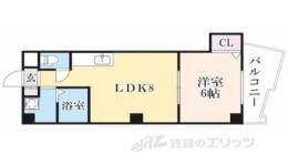 プレアール浜大津間取り図面