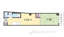 プレアール浜大津間取り図面