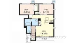 シャーメゾン宮ノ内間取り図面