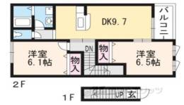 クレシア２間取り図面