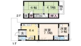 貸家間取り図面