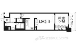 リーガル京都二条城北間取り図面