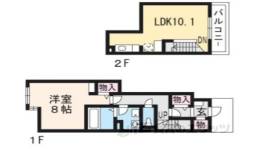 ウエストビレッジ２間取り図面