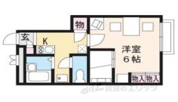 レオパレス野洲間取り図面