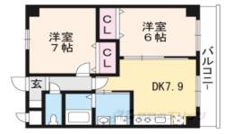 サンローラン吉祥院間取り図面