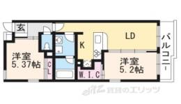 Ｗｉｔｈ京　Ｇｒａｎｄｅｓ間取り図面