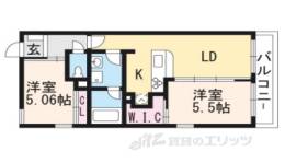 Ｗｉｔｈ京　Ｇｒａｎｄｅｓ間取り図面